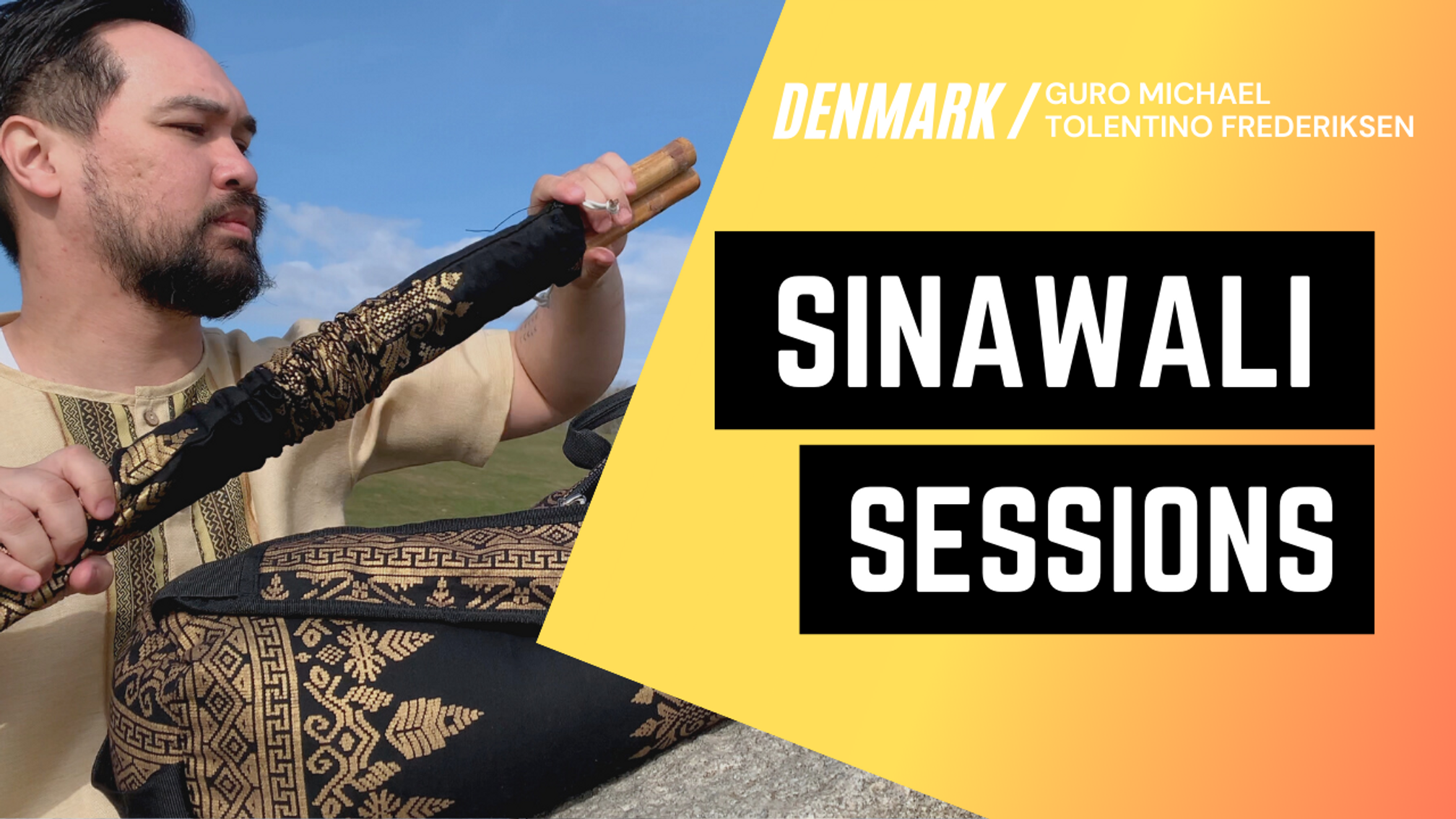A Filipino Martial Arts Tutorial with Double Sticks | Sinawali Sessions in Denmark